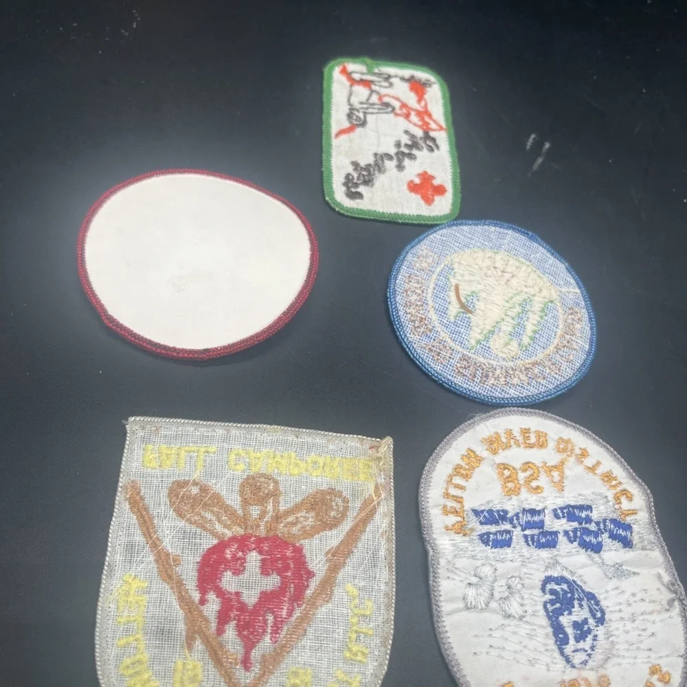 Vintage BSA Boy Scout Patch Lot (5) - 1978 1981 1982 Camporee, Scout Show - Picture 12 of 16